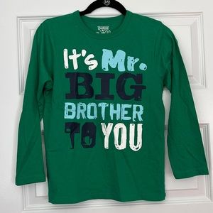 Oshkosh Green Graphic Long T-shirt